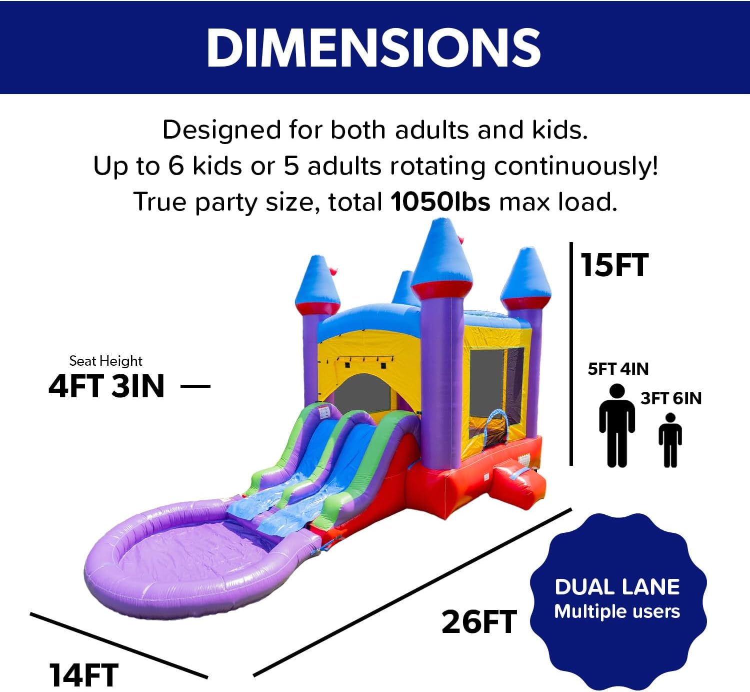 Bounce House (Wet/Slide Combo)
