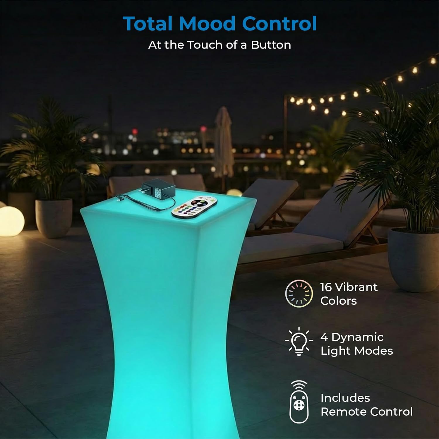 LED Bar Table / Cocktail Table