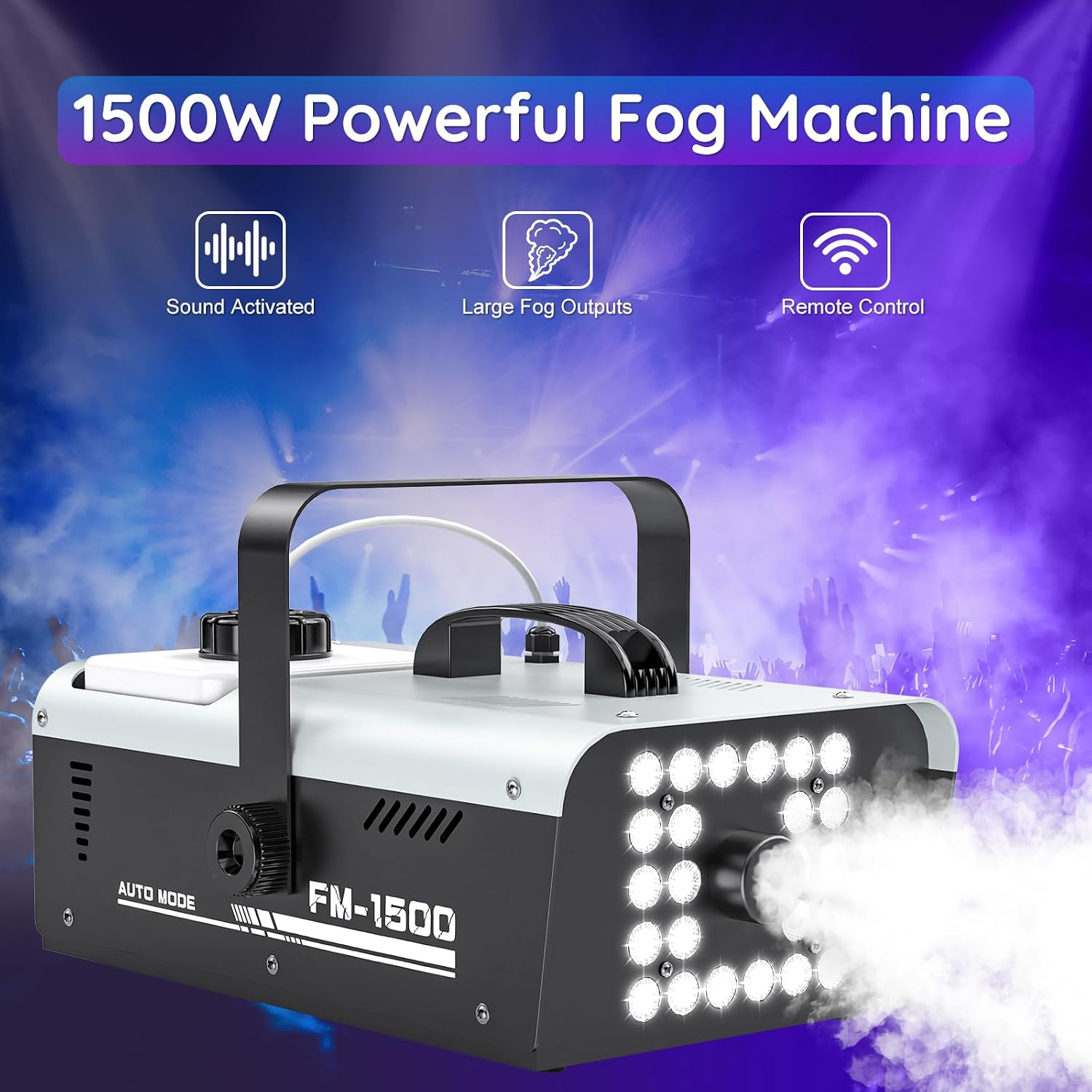 RGB LED FOG MACHINE