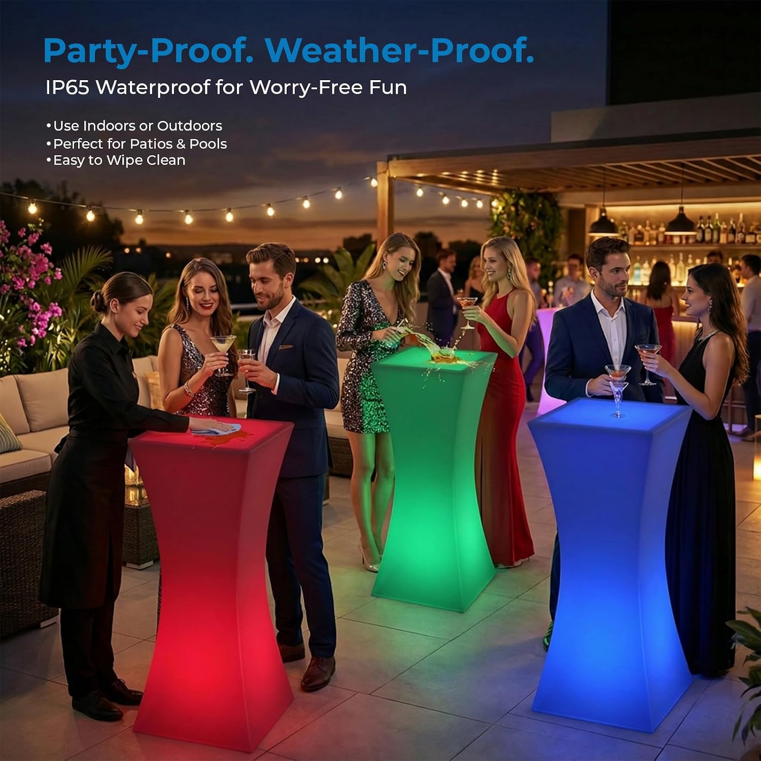 LED Bar Table / Cocktail Table