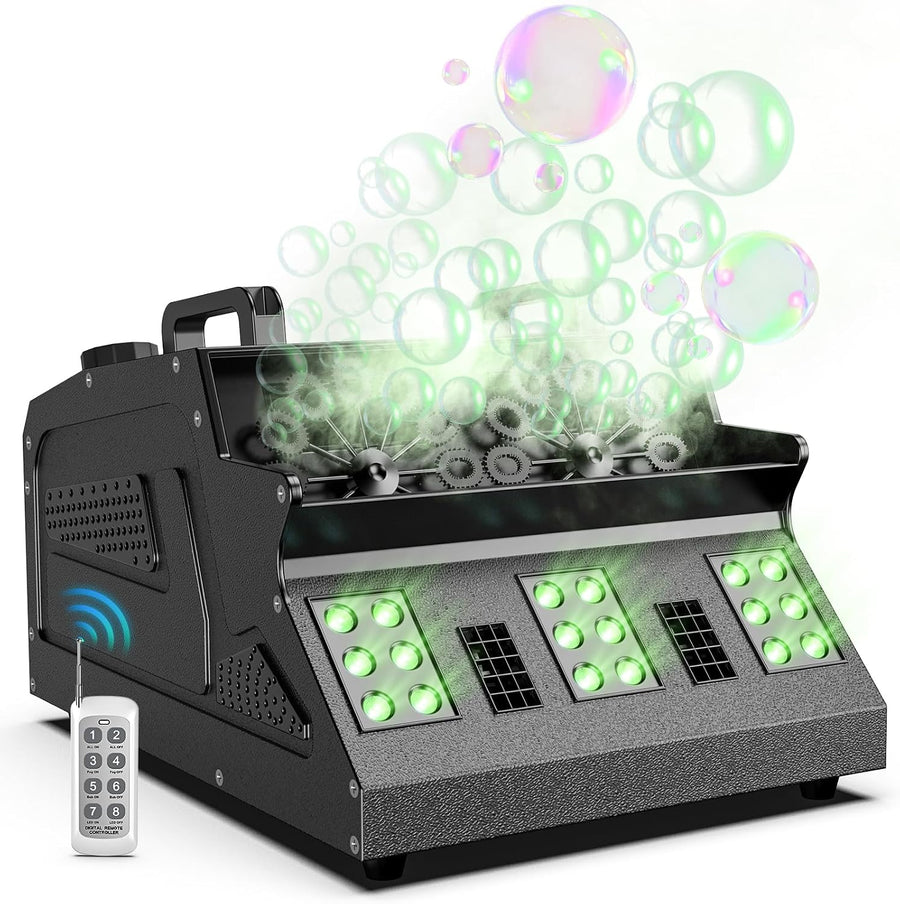 Smoke Bubble RGB Fog Machine