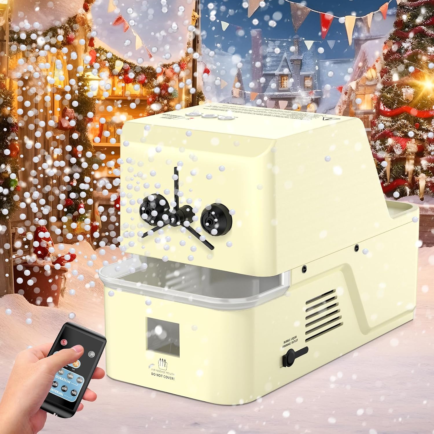 450W Fog Bubble Machine
