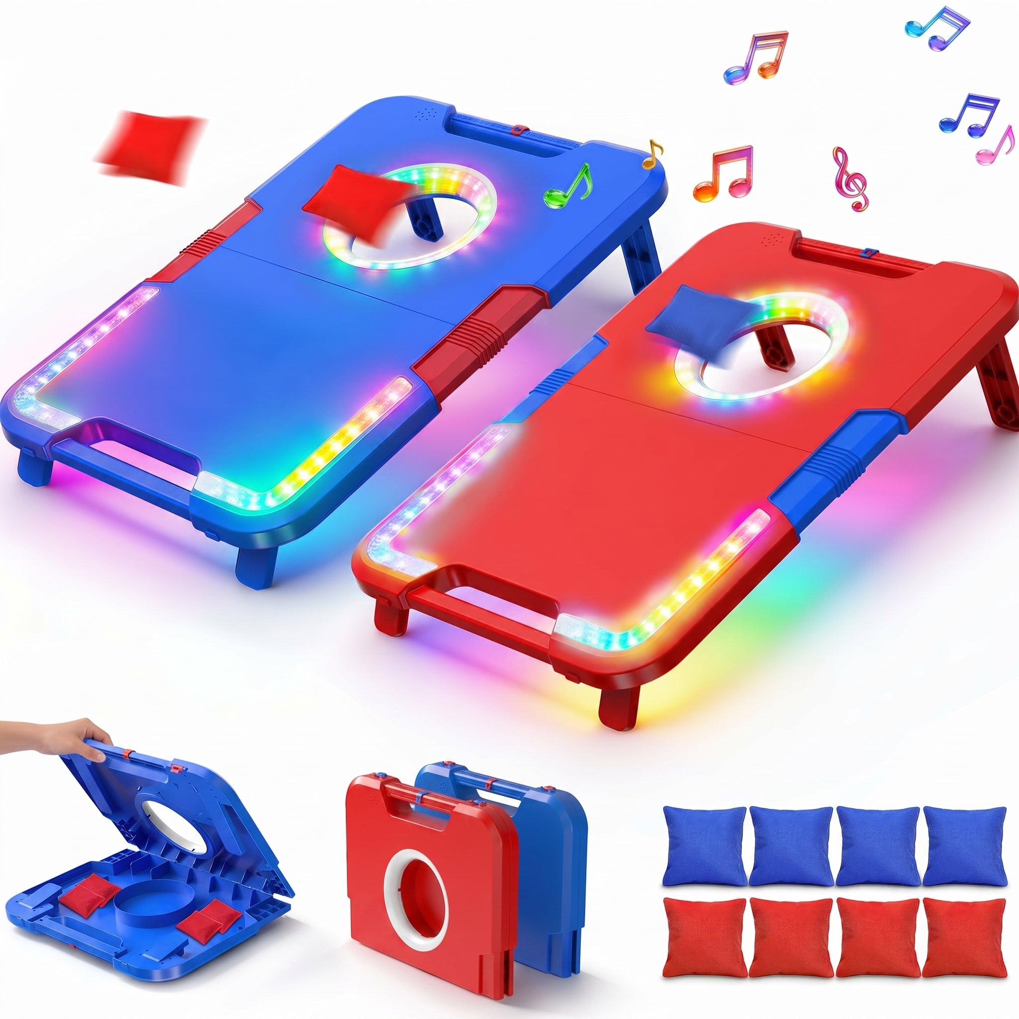 Light-Up Corn Hole With Sound Effects