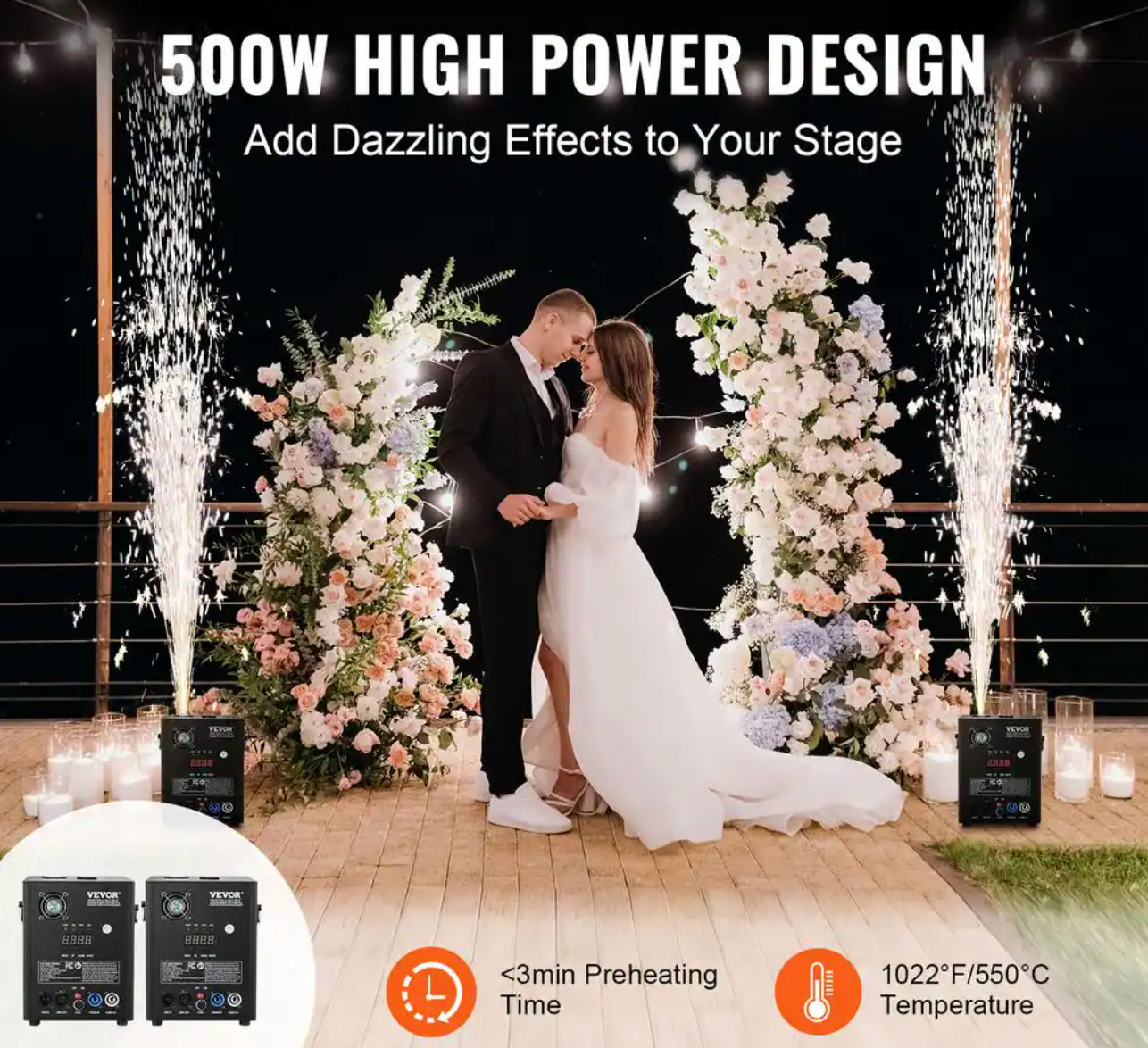 Cold Spark / Firework Machine