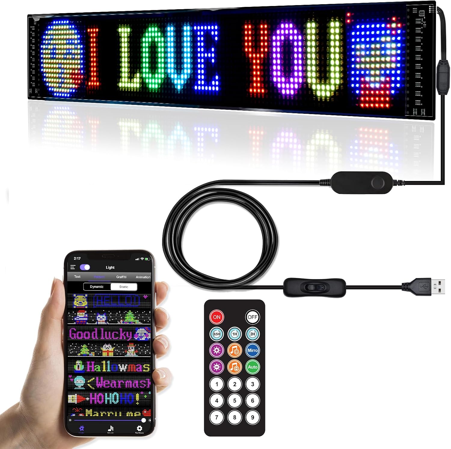 Neon Sign Rental (Custom Text)